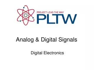 Analog &amp; Digital Signals