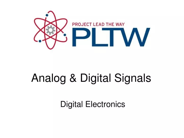 analog digital signals