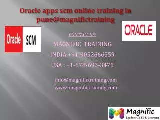 oracle apps scm online training in denmark,sweden