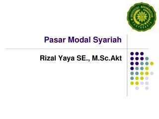 pasar modal syariah