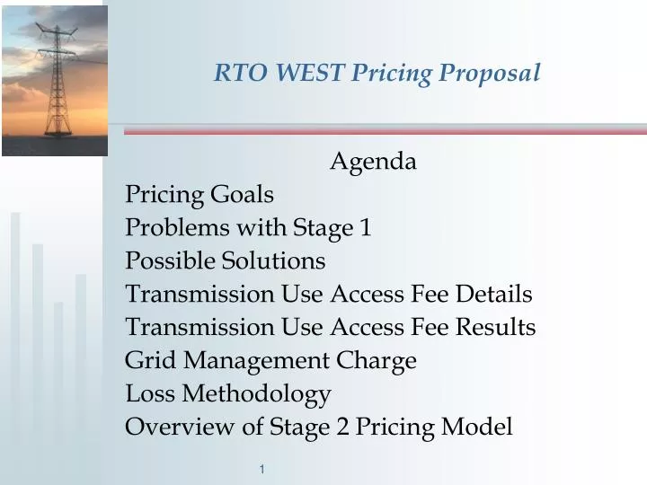 rto west pricing proposal
