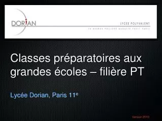 classes pr paratoires aux grandes coles fili re pt