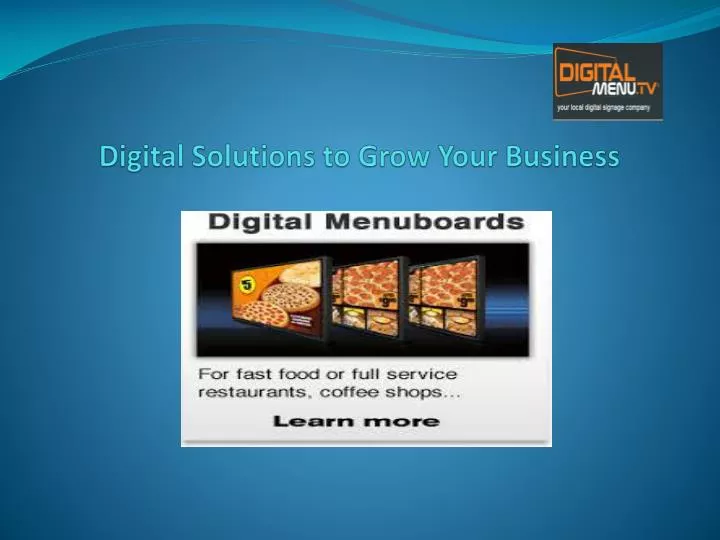 digital solutions to grow your business