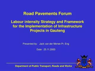 Road Pavements Forum