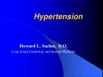 Hypertension - slide 1