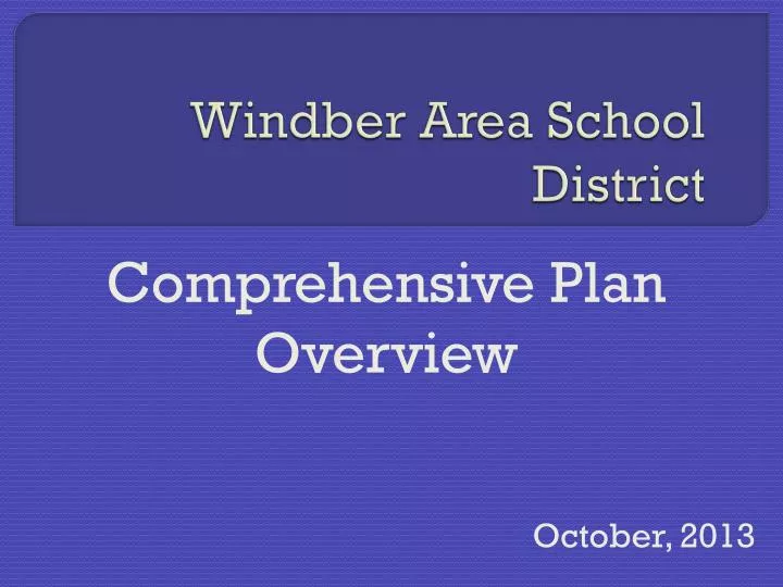 windber area school district