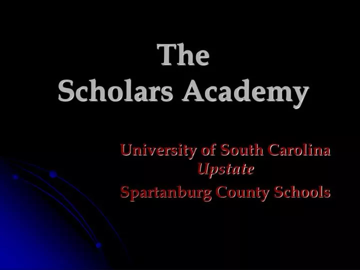 the scholars academy