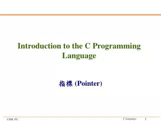 pointer