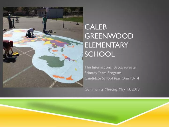 caleb greenwood elementary school