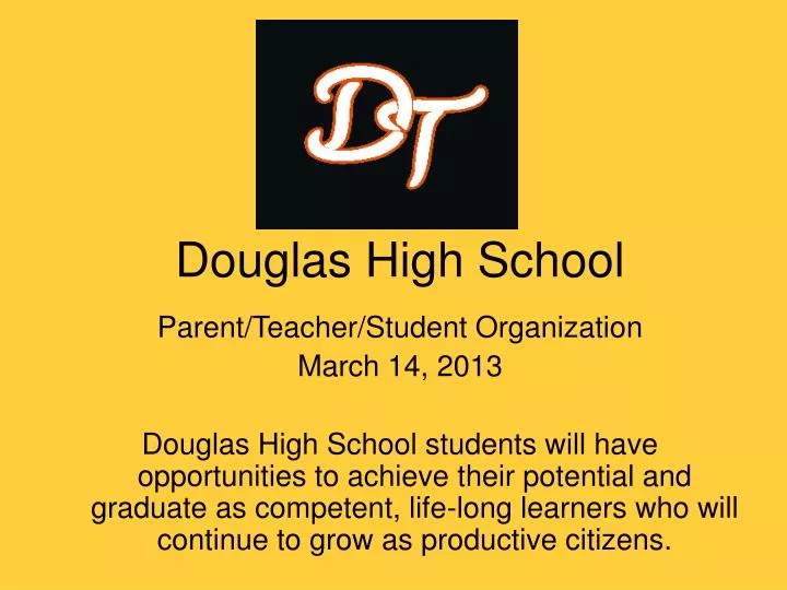 douglas high school