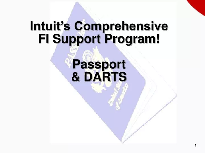 intuit s comprehensive fi support program passport darts