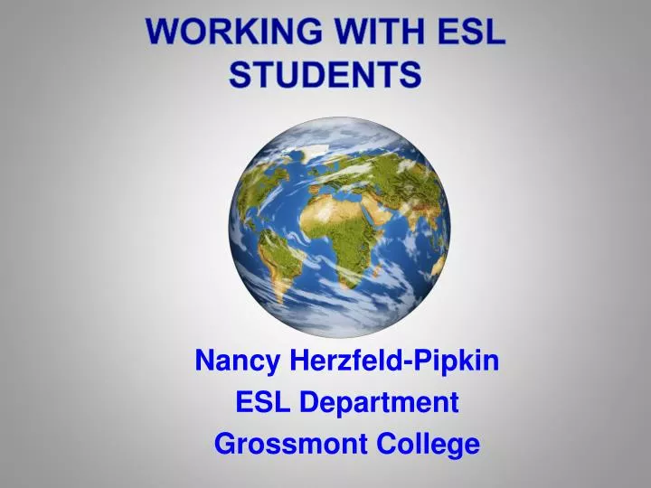 working with esl students