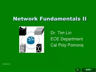 Network Fundamentals II