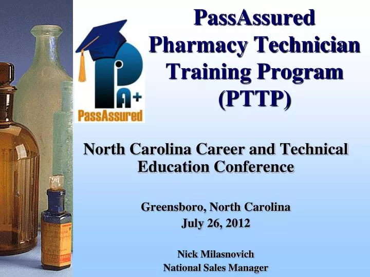 passassured pharmacy technician training program pttp