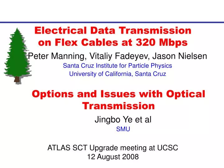 electrical data transmission on flex cables at 320 mbps