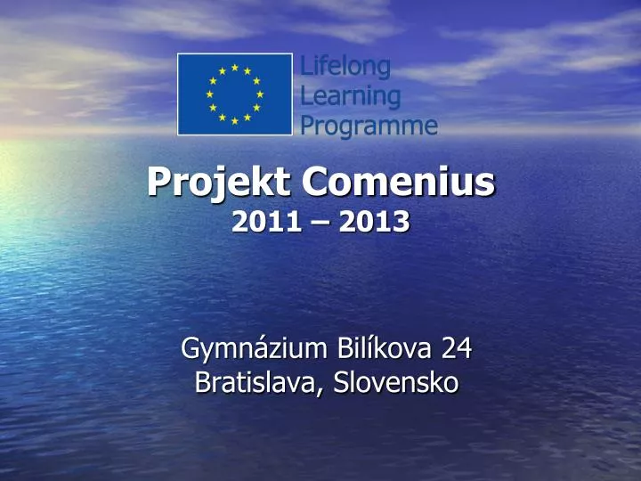 projekt comenius 2011 2013
