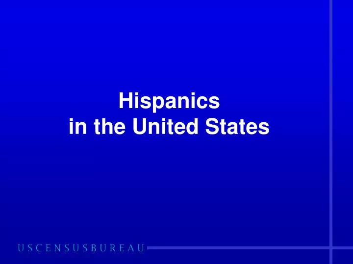 hispanics in the united states