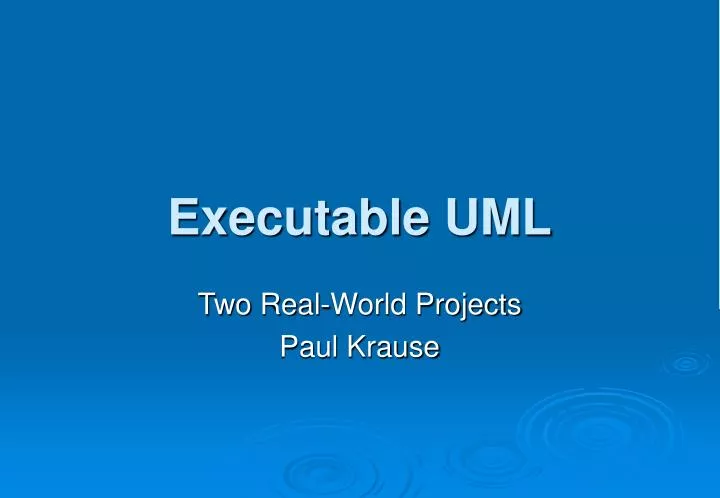 executable uml