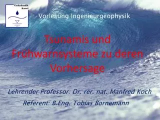 tsunamis und fr hwarnsysteme zu deren vorhersage
