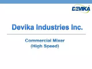 Commercial Mixer(high speed)
