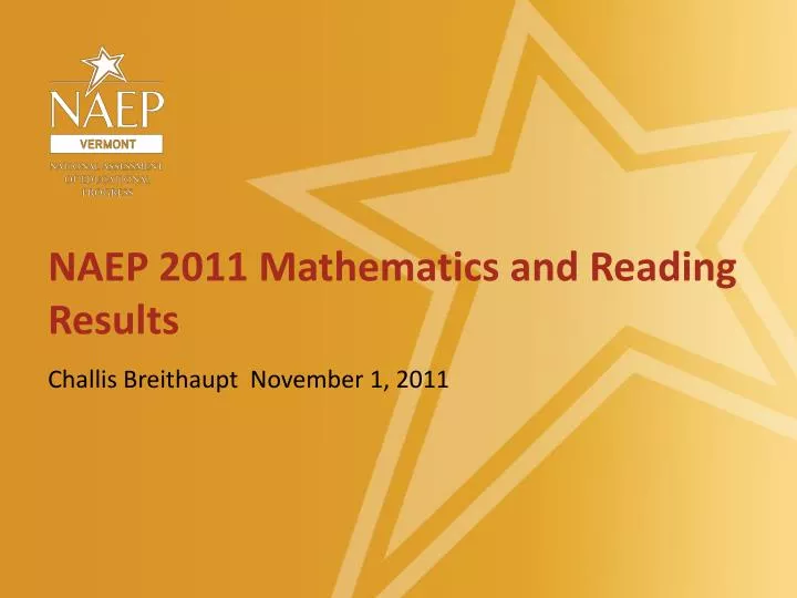 naep 2011 mathematics and reading results