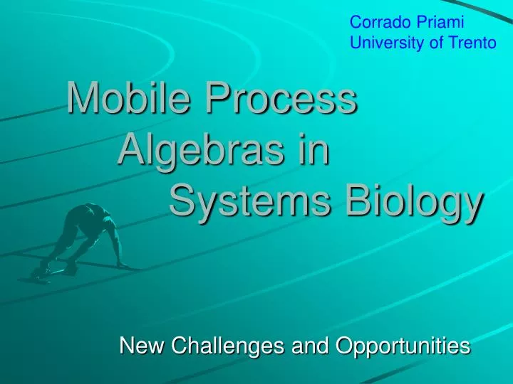 mobile process algebras in systems biology