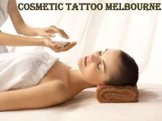 Cosmetic Tattoo Melbourne