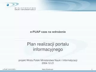 e puap czas na wdro enie