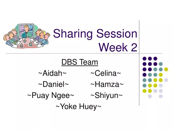 sharing session week 2