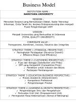 Business Model - slide 1