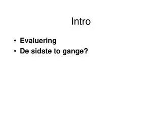 intro