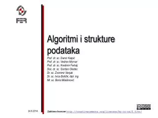 algoritmi i strukture podataka