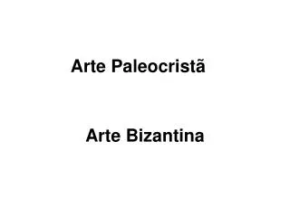 arte paleocrist