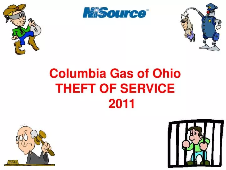 columbia gas of ohio theft of service 2011