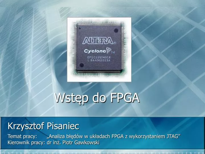 wst p do fpga