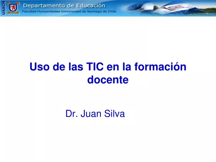 uso de las tic en la formaci n docente