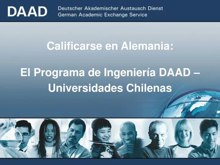 calificarse en alemania el programa de ingenier a daad universidades chilenas