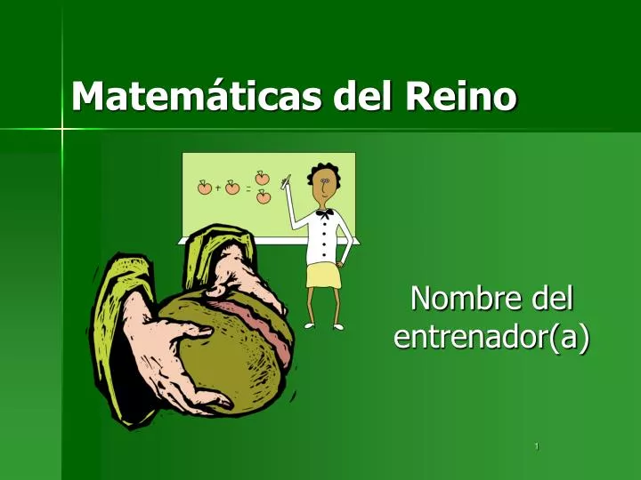 matem ticas del reino