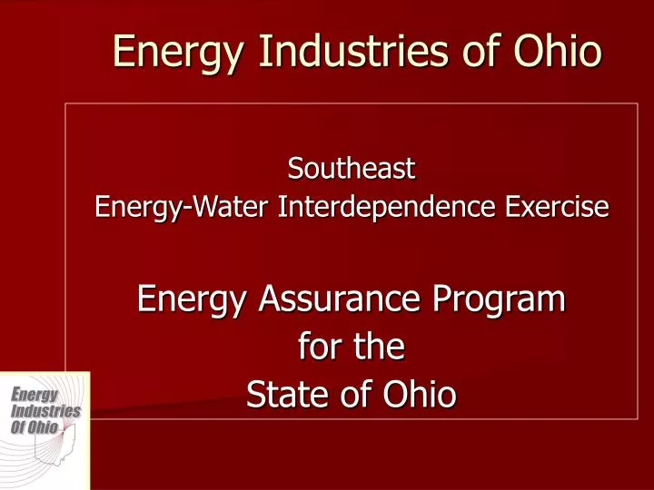 energy industries of ohio