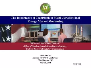 The Importance of Teamwork in Multi-Jurisdictional Energy Market Monitoring