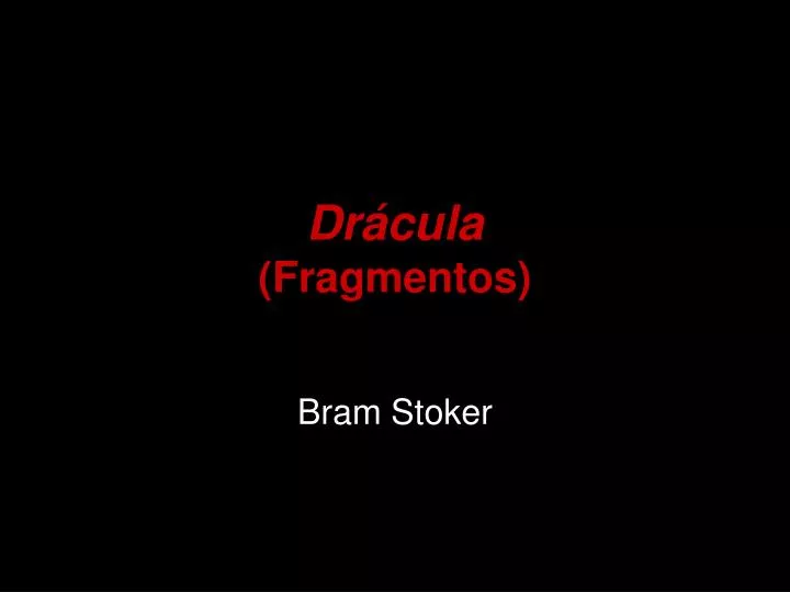 dr cula fragmentos