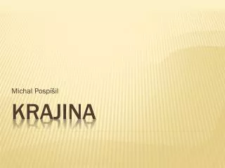 michal posp il