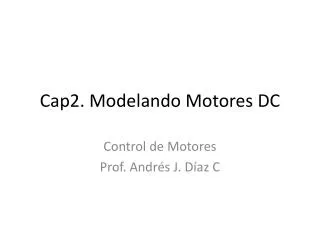 cap2 modelando motores dc
