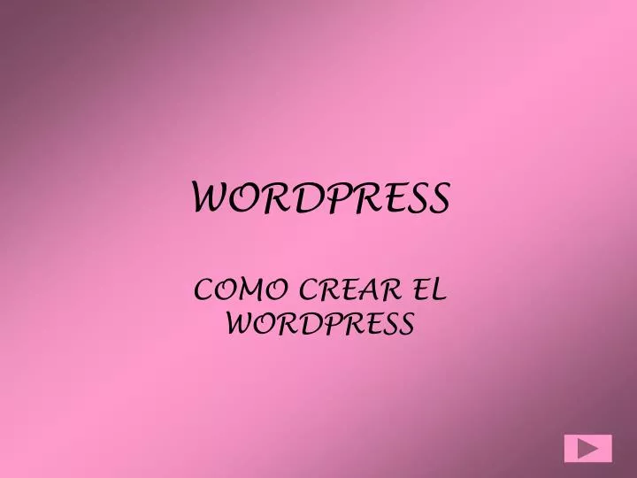 wordpress