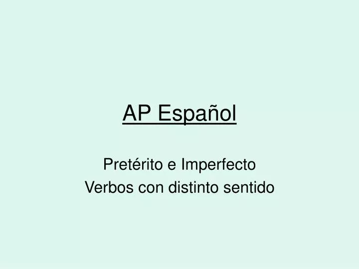 ap espa ol