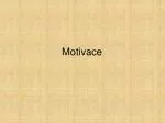 Motivace - slide 1