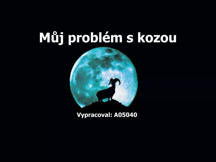 m j probl m s kozou