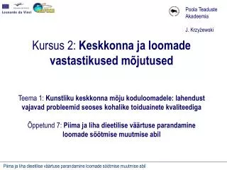 Poola Teaduste Akadeemia J. Krzyżewski