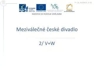 meziv le n esk divadlo