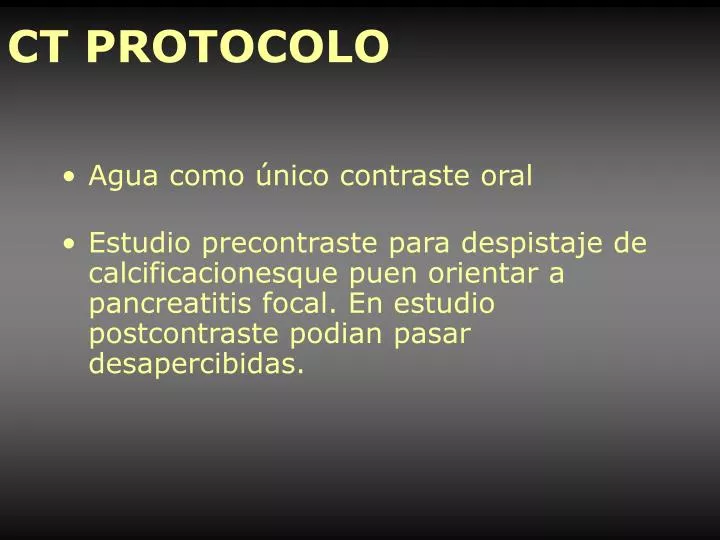 ct protocolo